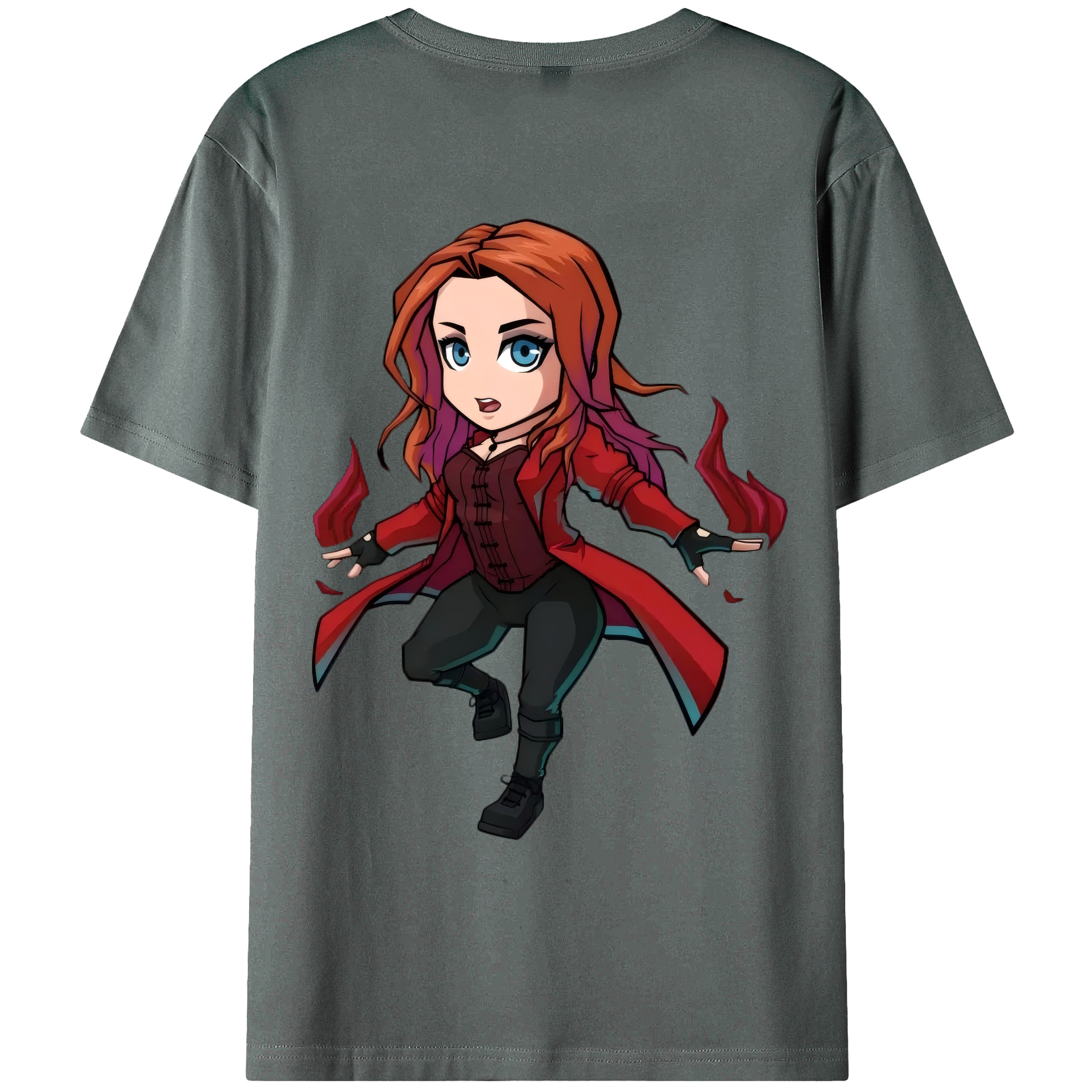 （画像用） アベンジャーズ The Avengers 綿100％ メンズ半袖Tシャツ（バックプリント） 通気性